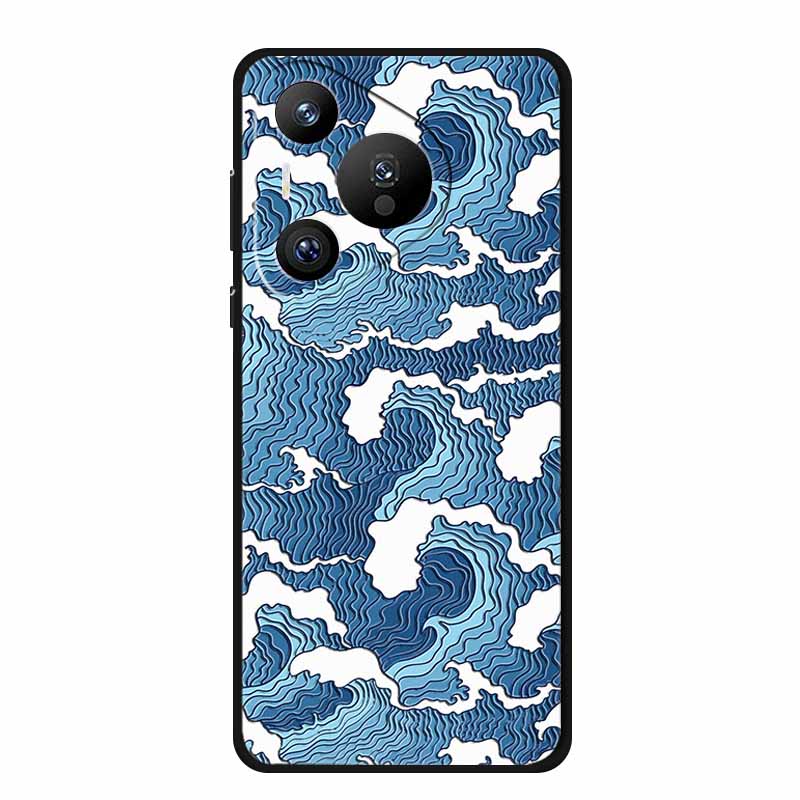 3D Emboss Case For Honor 400 Pro Phone Case Flower Shockproof Silicone Soft Coque For Honor400 Pro Back Cover Case 400Pro Funda