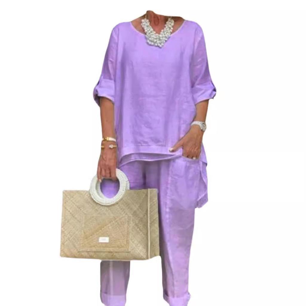 2024 European & American Summer Women's Casual Set