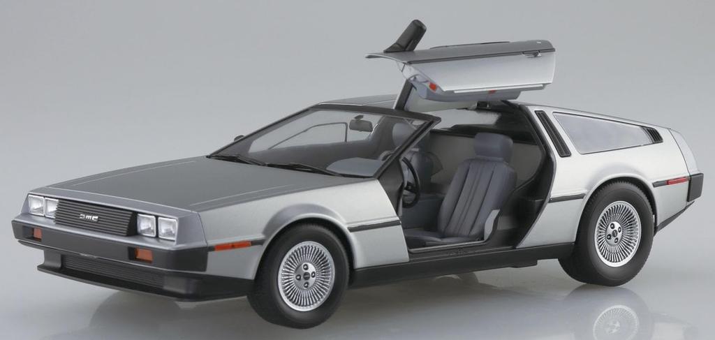Aoshima Bunka Kyozaisha DeLorean Plastmodell 1/24 TheSupercar Nr. 21 '82 DMC-12