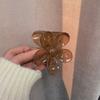 7Designs Giant Flower Cross Acrylic Hair Claw Clips for Women Accessories Jewelry Korean Jelly Large Resin Crab Clamp Headwear