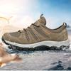 Summer Men's Breathable Mesh Casual Sports Shoes Mesh Shoes Hollow Out Hiking Shoes Student Shoes Wading Shoes Tide Shoes Male