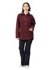 Fleece NB Athletics Fleece Shacket WJ33513 NBY L [New Balance] Women's (NB Burgundy)