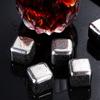 304 Stainless Steel Ice Cubes Reusable 6 Chilling Stones Clip Quick-Frozen Beer Cooler Champanera Whiskey Rock Party Bar Tool