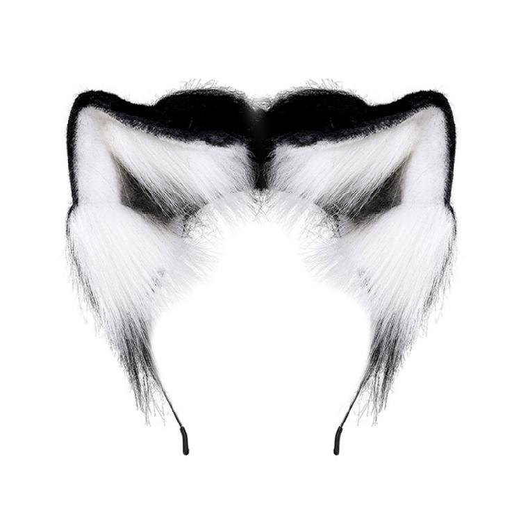 Sweet Cosplay Anime Cat Ears Headband Plush Hair Hoop for Cosplay Enthusiasts