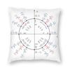 Mathematics Formulas Math Symbol Square Pillowcover Home Decor Science Physics Teacher Gift Cushions Throw Pillow Case for Sofa
