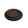 Non-slip Rectangular Plastic Serving Tray - Round Model for Restaurants, Hotels, and KTVs