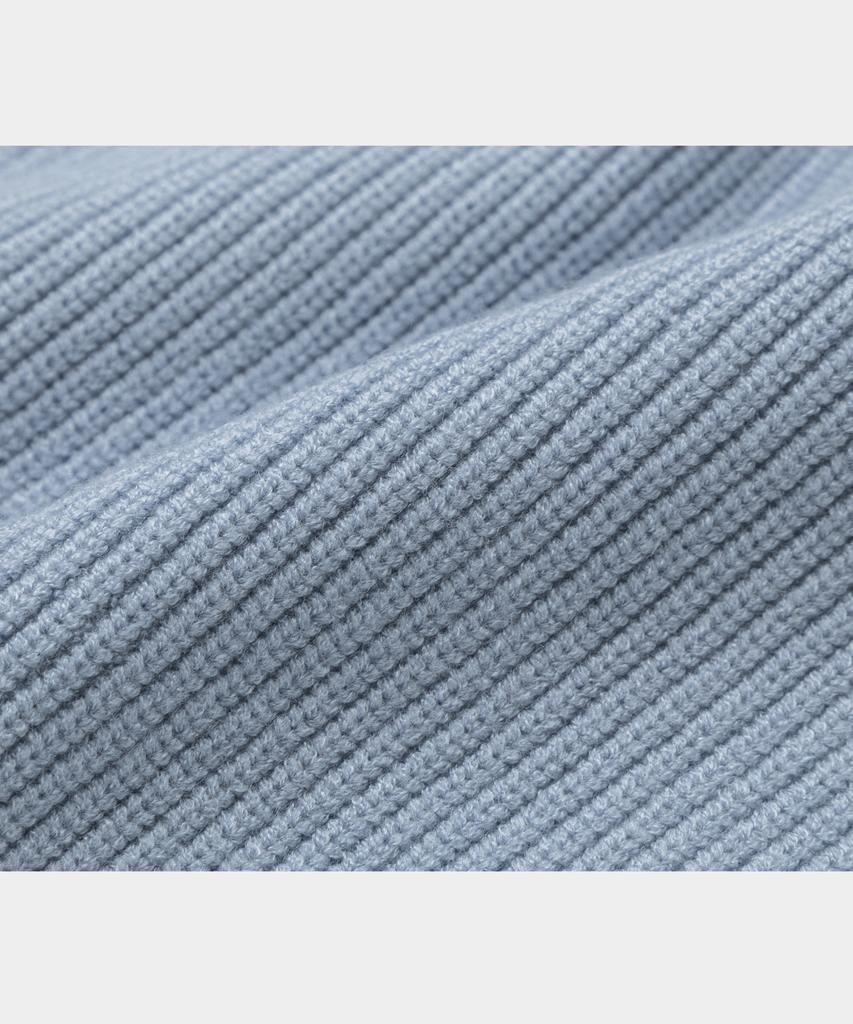 LETTERCOMO Essential Hazzi Round Knit Sky Blue