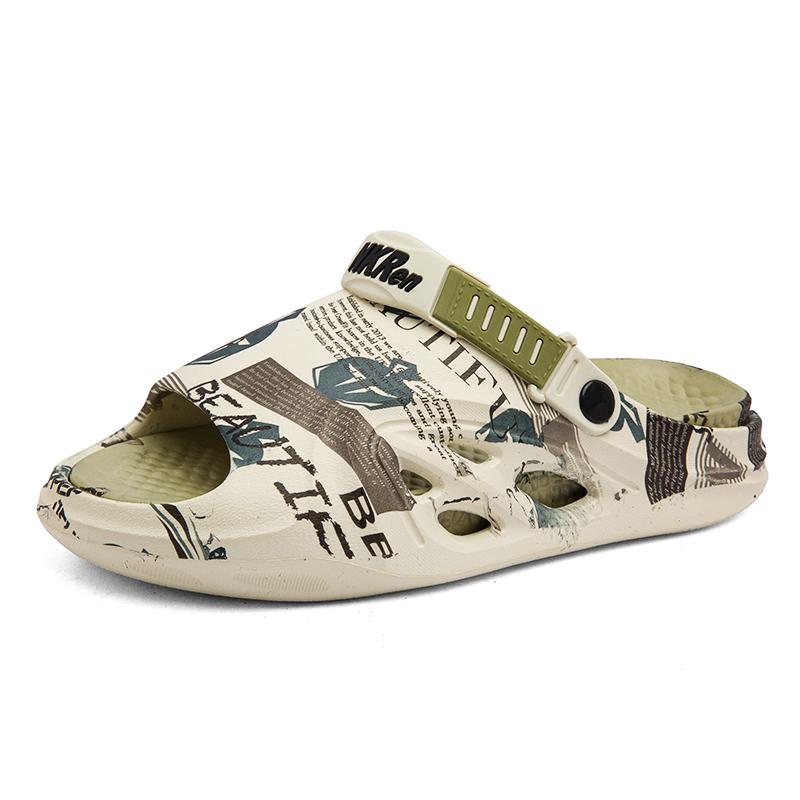 Fashion Slippers for Men Slip-resistant Sandals Man Platform 2025 Fashion Shoes Eva Adult Summer Sale Low Price Clappers Designer Luxury