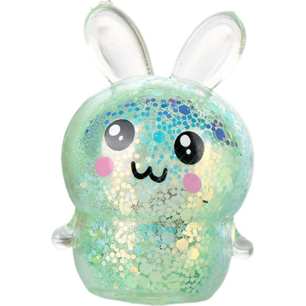 

Bunny Stress Balls Toy Squeeze Squishy Toy Stress & Anxiety Relief Toy for Adults Fidgets Toy Gift & Desk Decor Stress Relief To зелёный