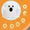 Room Decor Silicone LED Night Light Cute USB Rechargeable Ghost Cute Bedside Lamp Cartoon Funny Atmosphere Table Lamp