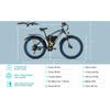 H7PRO Adult Electric Bicycle1000W 48V17.5AH Battery Hydraulic Brake E-bike 26Inch Fat Tire Mountain Off-Road Electric Motorcycle