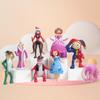 Conjunto de 8 Peças The Amazing Digital Circus Figura de Anime RagathaJaxPomni Figura de Ação PVC Coleção Decoração Modelo Bonecos Brinquedos