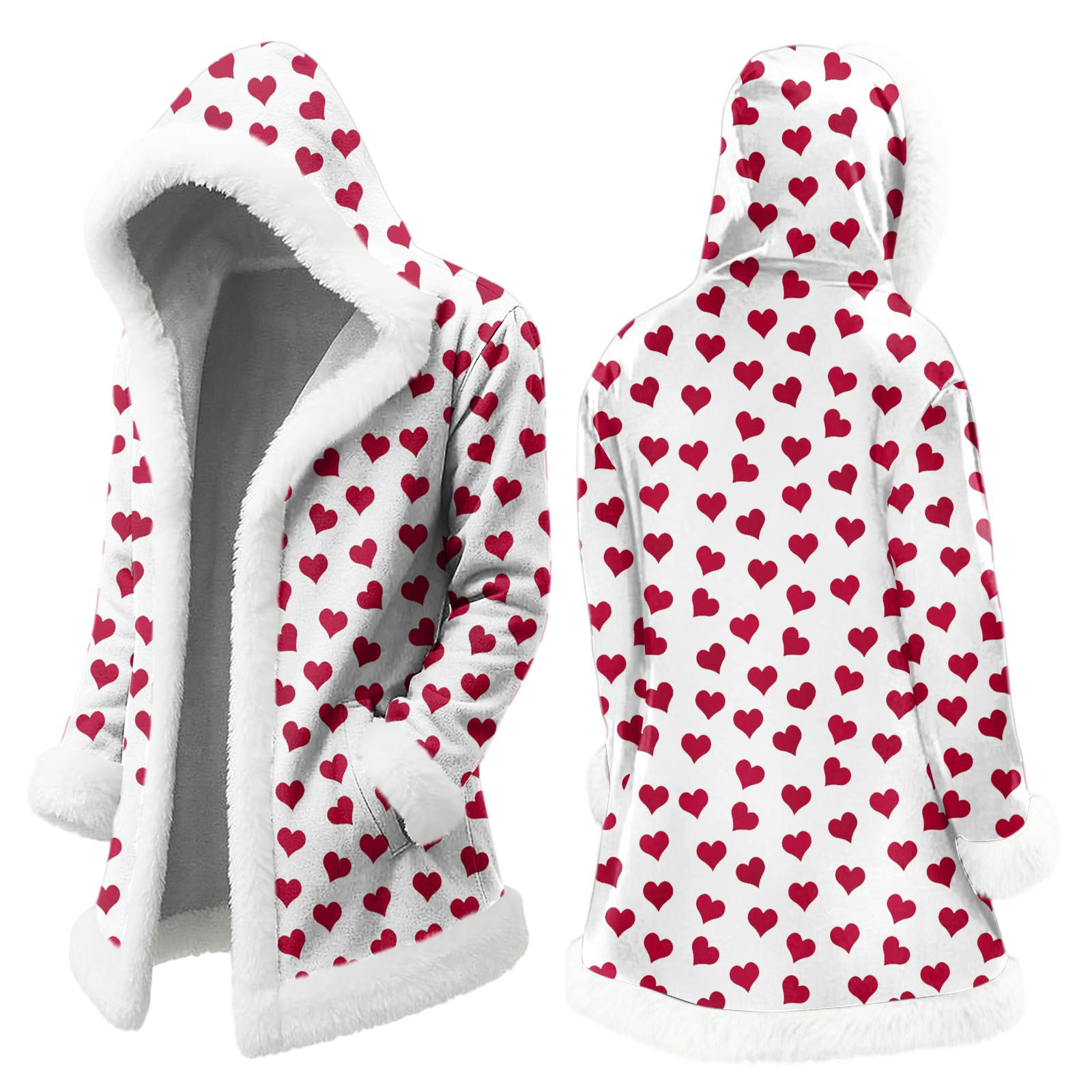 

Unisex Hooded Cardigan With Pockets, Warm Outerwear XL