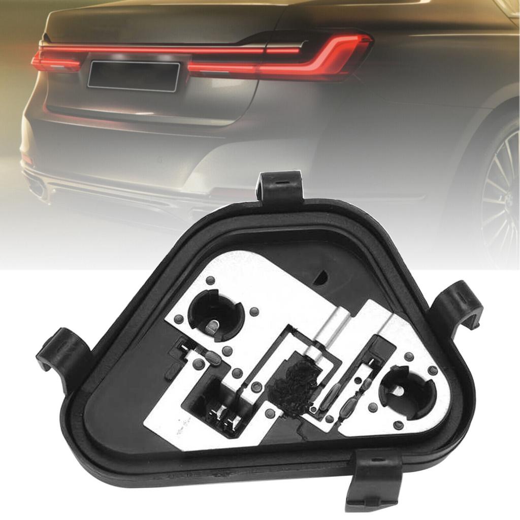 For B*MW 3 Series F30 F80 Right Outer Bulb Socket Tail Light + Plug 63217313044
