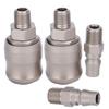 2 Sets Pneumatic Quick Connector Jackhammer ExplosionProof SelfLocking C Type Joint SM+PM20