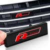 Car Decorative Light LED Front Hood Grille Emblem Badge Decor for VW RLINE Polo Golf-4 5 6 7 MK2 MK5 MK6 MK7 Tiguan Passat Jetta