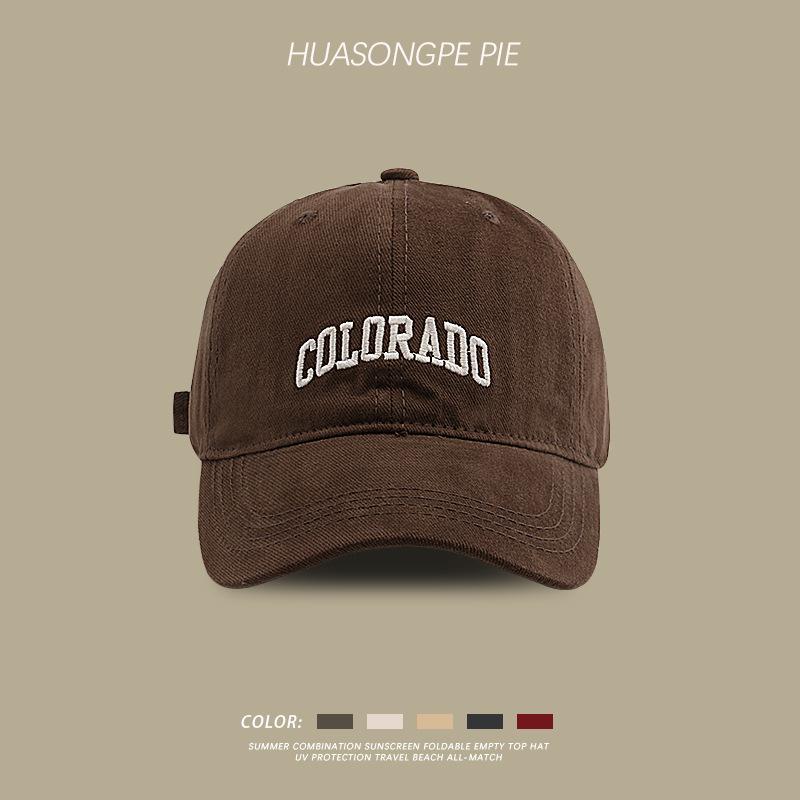 

Бейсбольная кепка с мягким верхом и винтажной пыльной кепкой M（56-58cm）