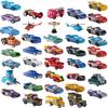 Cars Pixar Piston Cup Car Toy Truck Lightning McQueen Jackson Storm Mater Sally Sheriff 1:55 Diecast Model Car Toy Birthday Gift