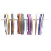 Brand New 14 Colors Glitter Striping Line Tape Sticker Set Art Decorations For Polish Gel 1/2/3mm