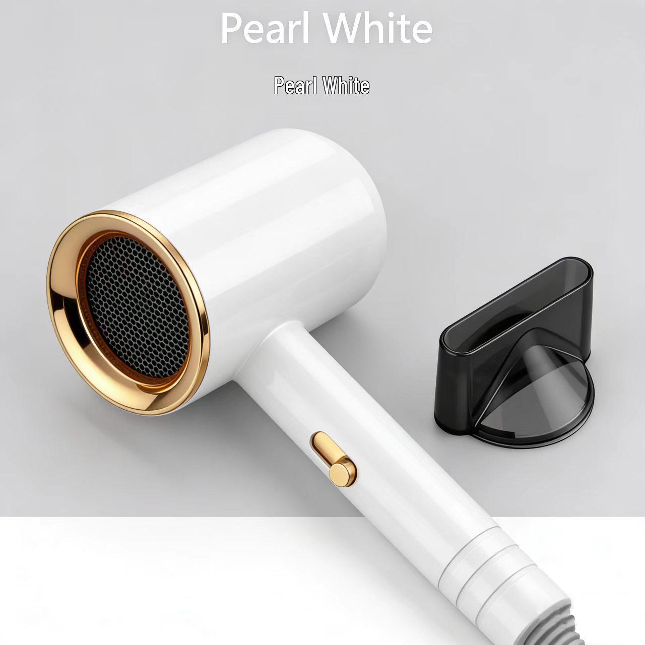 International Multi-Standard Hair Dryer - 110V/230V - US, Japan, Taiwan, EU, UK Compatible белый