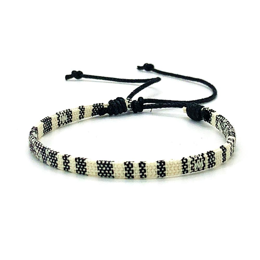 Colorful Bohemian Ethnic Woven Friendship Bracelet