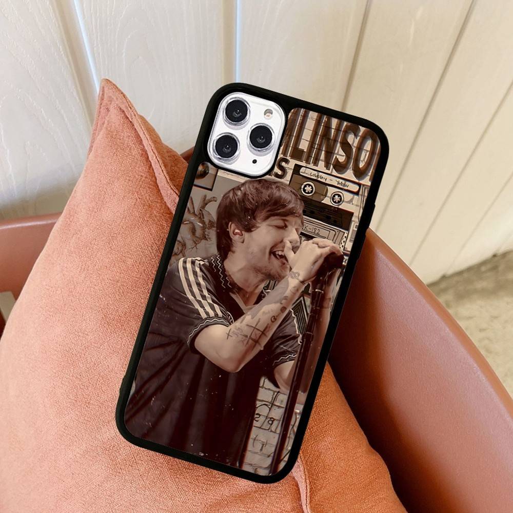 

Singer L-Louis T-Tomlinson For IPhone 17 16 15 14 13 Pro 12 11 Pro Max Hard PC+TPU Phone Cases Back Cover iPhone 12pro max
