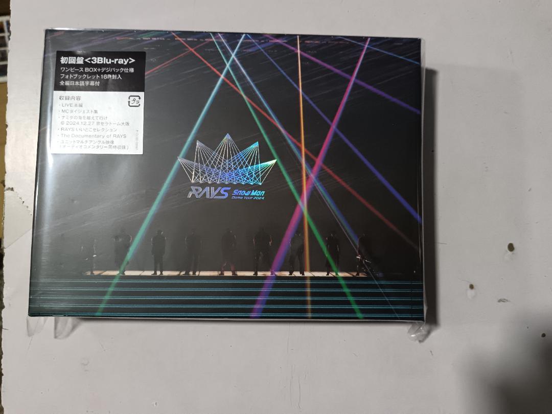 

[USED] Snow Man DomeTour 2024 RAYS First Edition Blu-ray