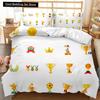 Set Copripiumino Sportivo Tecniche di Difesa Taekwondo Pratica Sportiva Biancheria da Letto Aikido Karate Judo Queen King Copripiumino in Poliestere