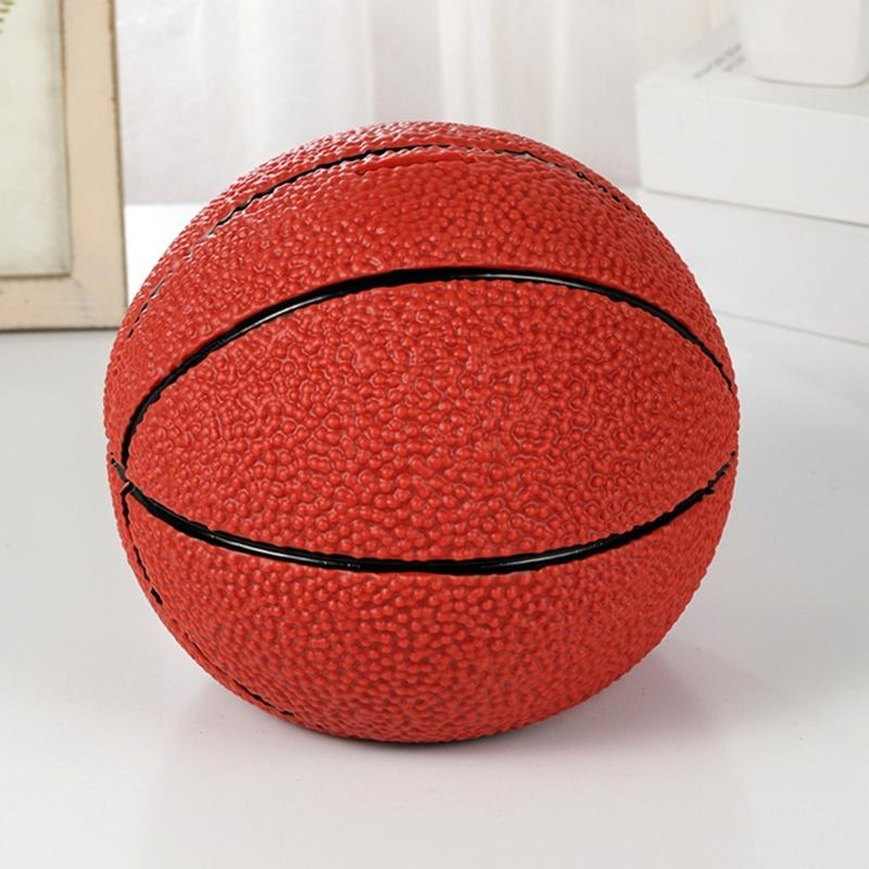 Creative Basketball/Soccer Coin Saving Jar Sports Themed Piggy Banks Fashionable Money Organizer Desktops Decorations