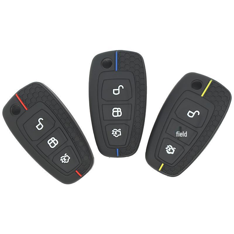 Ford Focus Silicone Key Protector Case for ST, Kuga, Taurus, and Carnival Models
