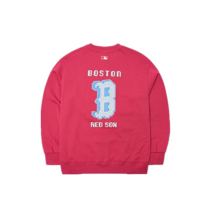 MLB Sweatshirts Unisex Red Crew Neck Moderate Regular 3AMTX0114-43RDL S