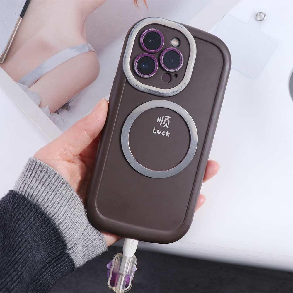 Metal Hook Magnetic Phone Holder Free Hands Phone Backpack Clip  Outdoor Live
