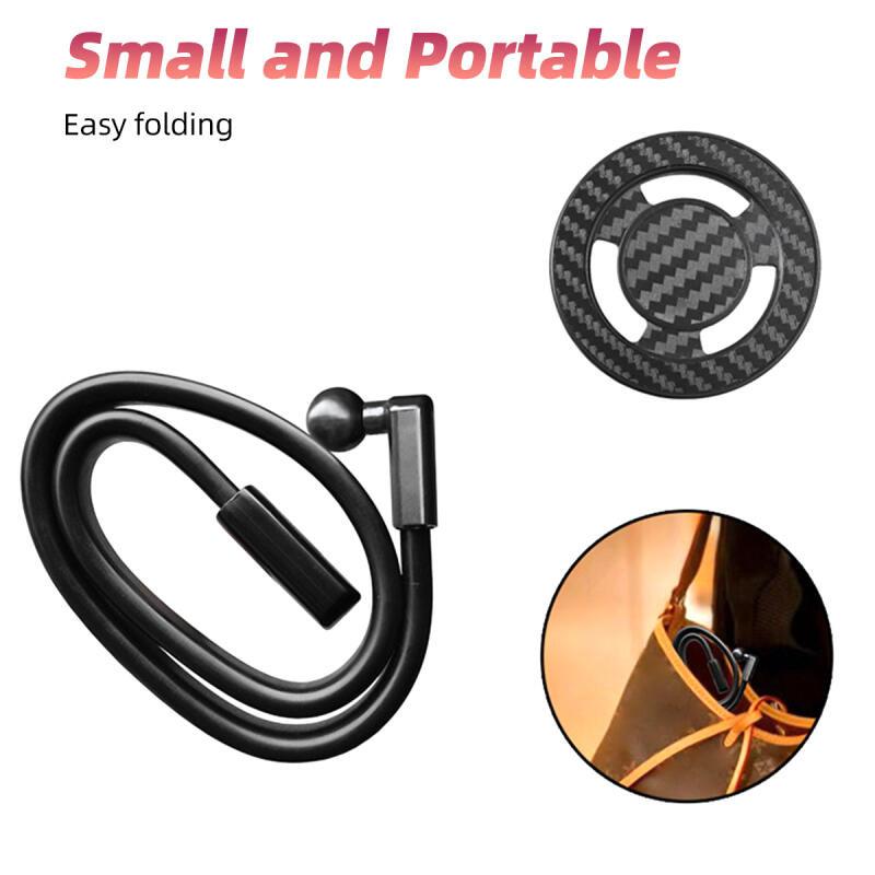 HdoorLink Kinderwagen-Telefonhalterung mit magnetischer Saugnapf-Flexibler Schwanenhals-Telefonhalter Handyhalter für Kinderwagen Laufband Spin Bike