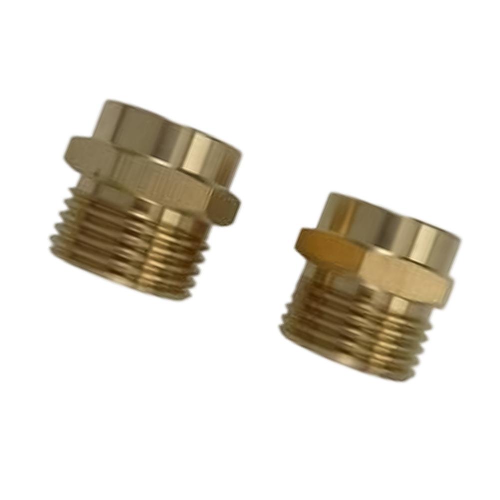 

Heavy Duty Brass Hose Adapter M22 Metric To 3/4 Inch GHT Thread For Garden Watering Cleaning Tools And Faucet Connection