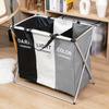 1pc Large Capacity Collapsible Dirty Clothes Basket with Handle for Home Wardrobe Storage and Organising Clothes and Toys At Home