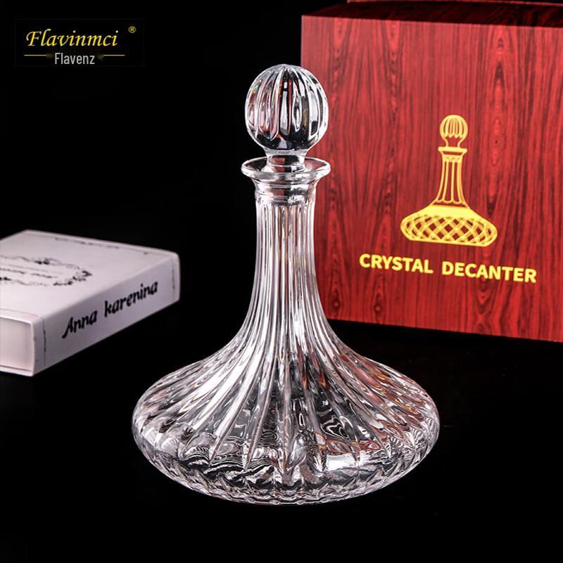 Kristallglas Wein Dekantier-Set