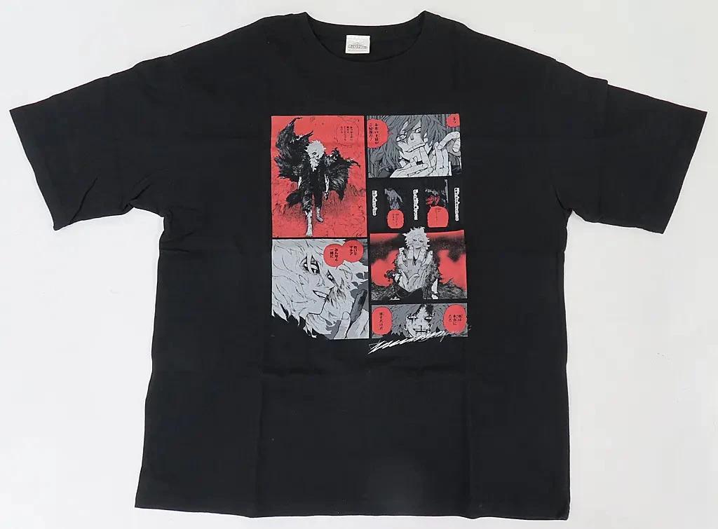 My Hero Academia Tomura Shigaraki Big Silhouette Villains T-T-Shirt Black Free Siz 4XL