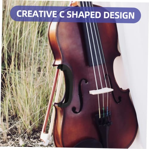 Hoement Violin Protect Sleeve, Violin C-Clip Protector, Rubber Violin C-Clip Cover, Violin Rubber Parts Protector for Violin