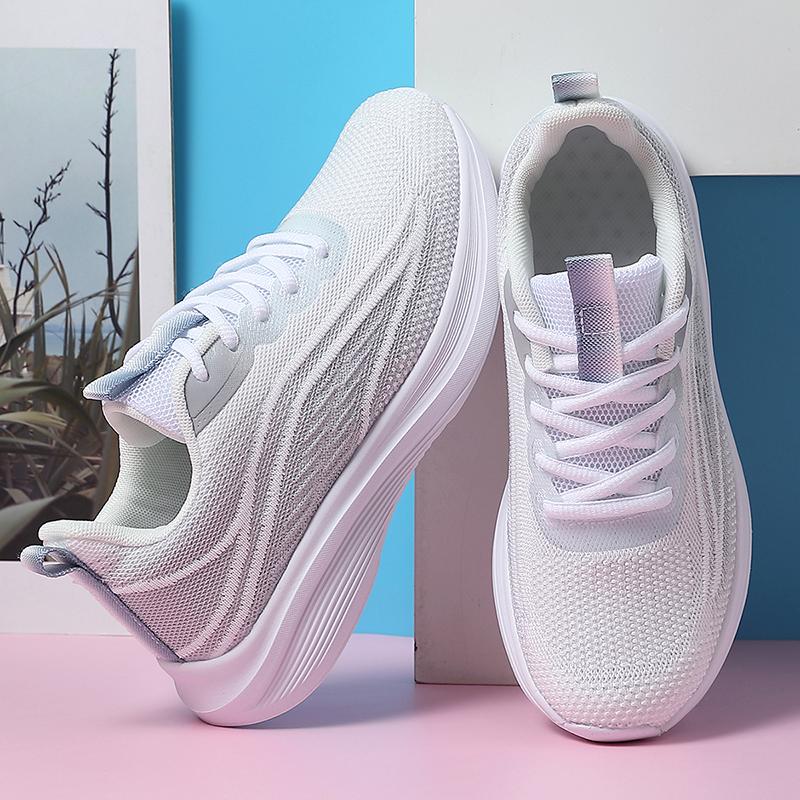 Sneakers Womens Summer Non Slip Soft Soled Mesh Breathable Casual Shoes Running Light Travel Men Athletic Outdoor Gym Training S