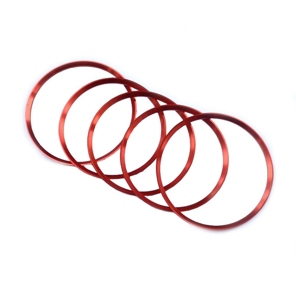 For Mercedes Benz A/B/GLA/CLA Class Aluminium Alloy Air outlet sticker/trument Panel Air Outlet Decoration Ring