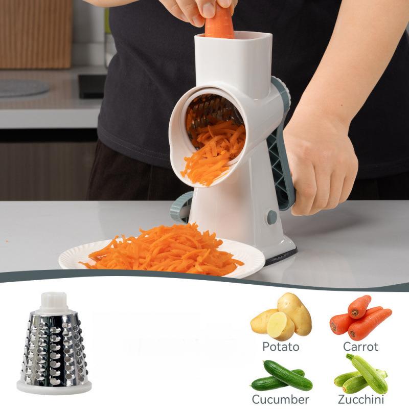 Multifunctional Hand-Rolled Vegetable Cutter Household Kitchen Vegetable Grater Practical Kitchen Gadget Slicer