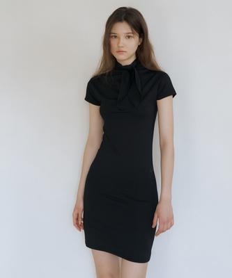 Riorg Wa Tie Half Neck Mini Ops Black