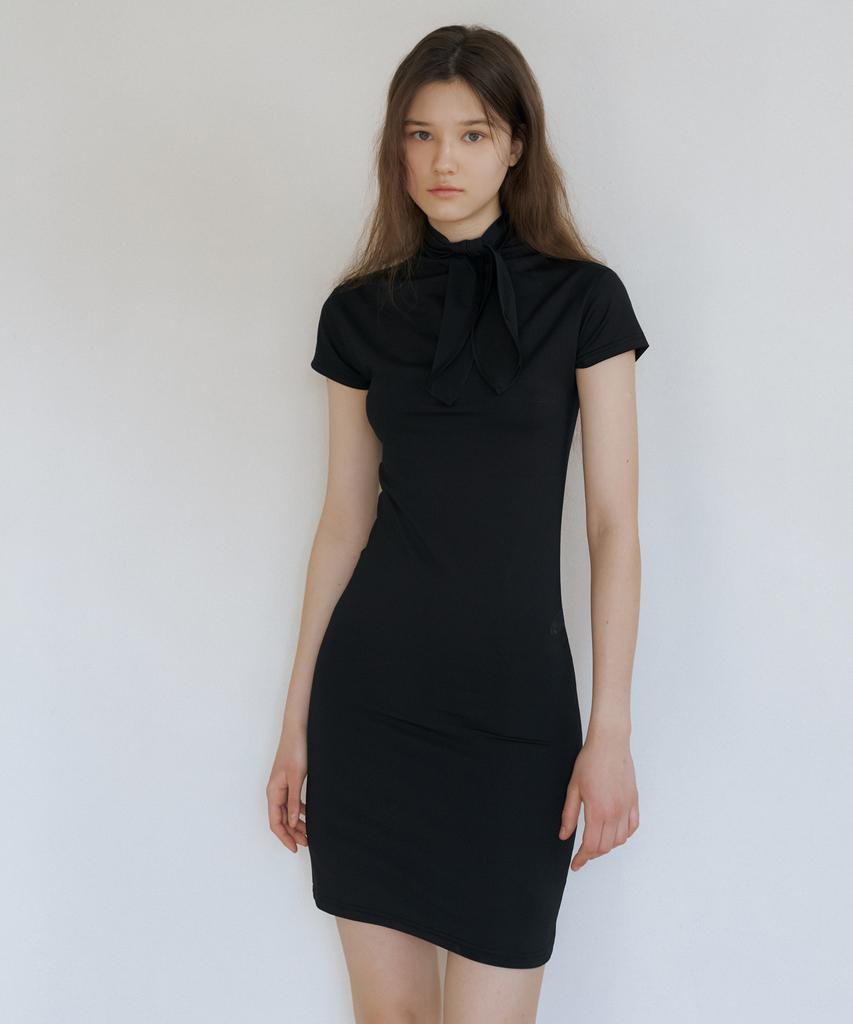 Riorg Wa Tie Half Neck Mini Ops Black