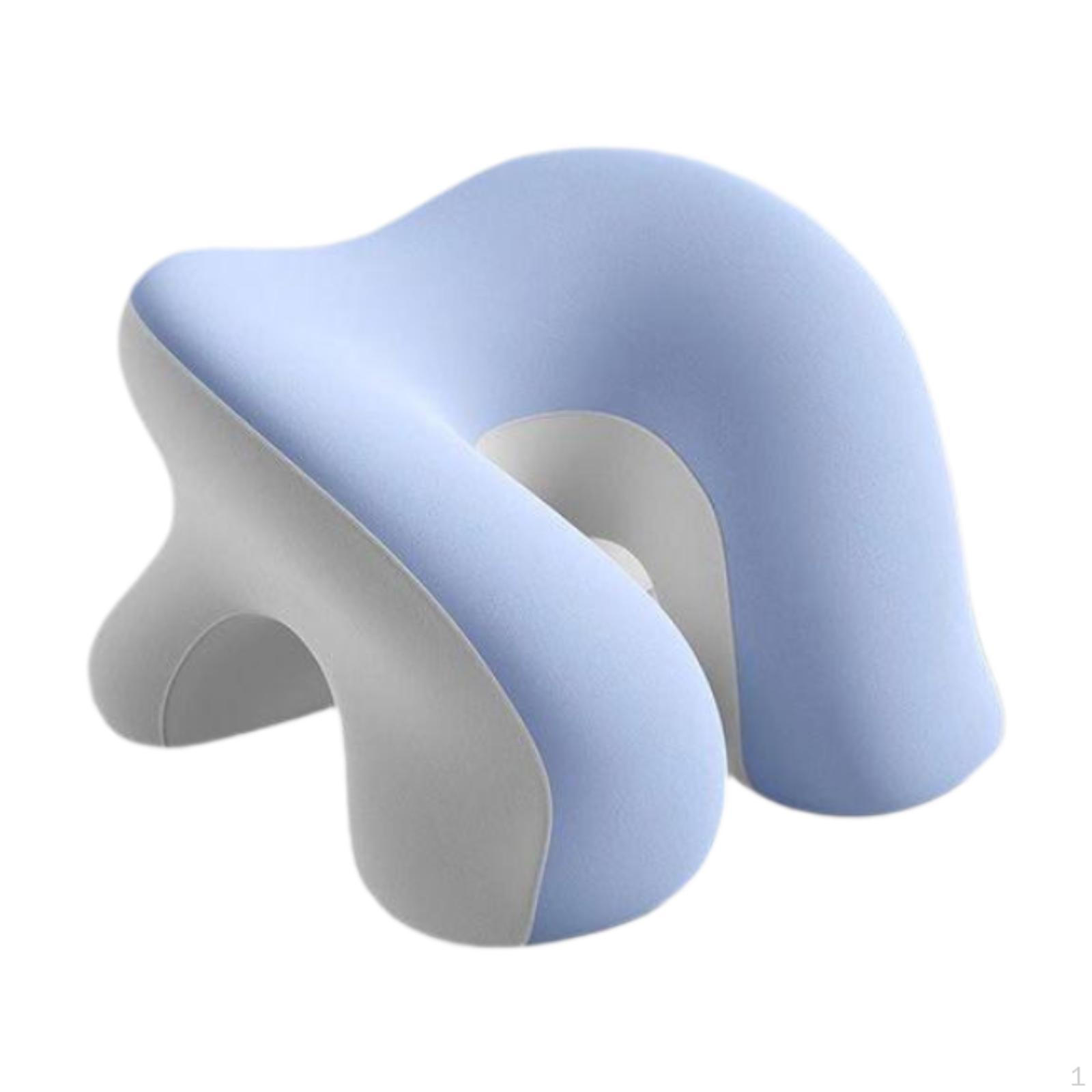 

Pillow for Desk, Face Pillow, Headrest, Multifunctional, Comfortable, Lounger Cushion, Office синий