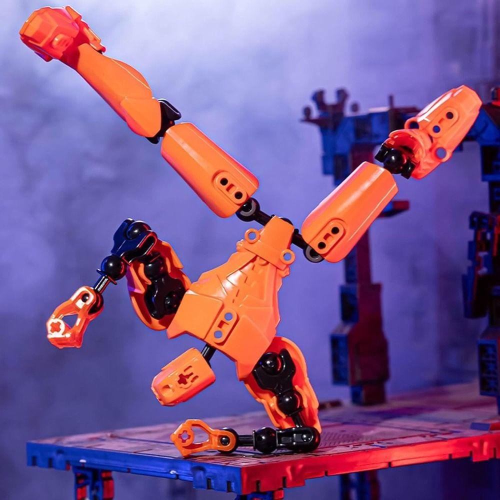 Desktop Decoration 3D Printed T13 Action Figure Shapeshift Robot ABS Robot Dummy Action Figures Multi-Jointed Movable Upgraded