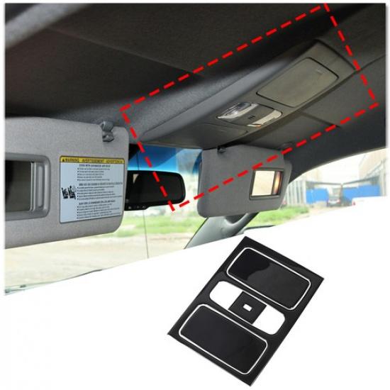 Glossy Piano Black Reading light Switch sticker For Toyota Tacoma 2011-2015