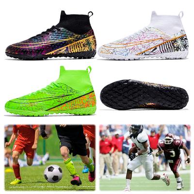 Herren und Damen Fußballschuhe Leichte Outdoor-Fußballschuhe Sportschuh Rugby-Stiefel