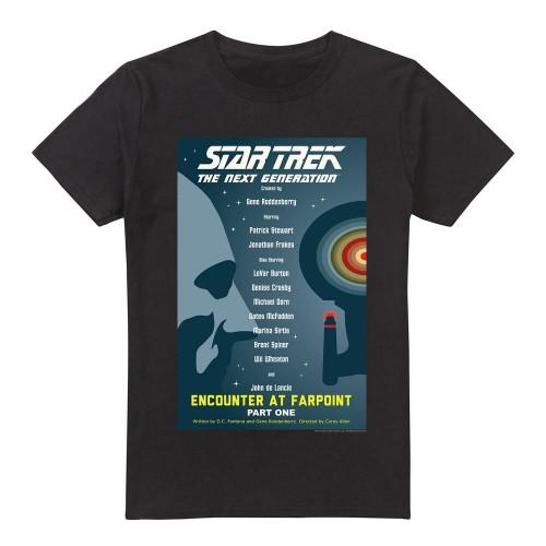 STAR TREK Tricou pentru bărbați The Next Generation Sezonul 1 Episodul 1