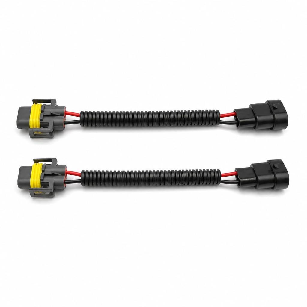 Convert HB4(9006) To H11/H8/H9/H16 Conversion Connector (HB4->H11)