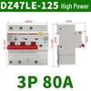 Delixi 220V Miniature Air Switch Circuit Breaker 2P with Leakage Protection, 1P+N, 3P, 4P.